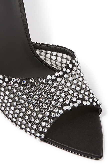 Gilda Crystal 100 Leather Sandals
